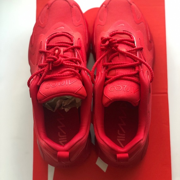 NIKE Air Max 200 Men Shoes CU4878600 Triple Red - Picture 7 of 8